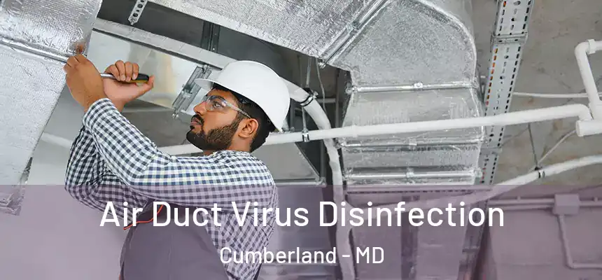 Air Duct Virus Disinfection Cumberland - MD