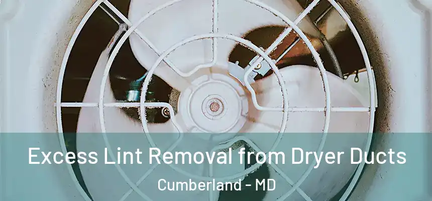  Excess Lint Removal from Dryer Ducts Cumberland - MD
